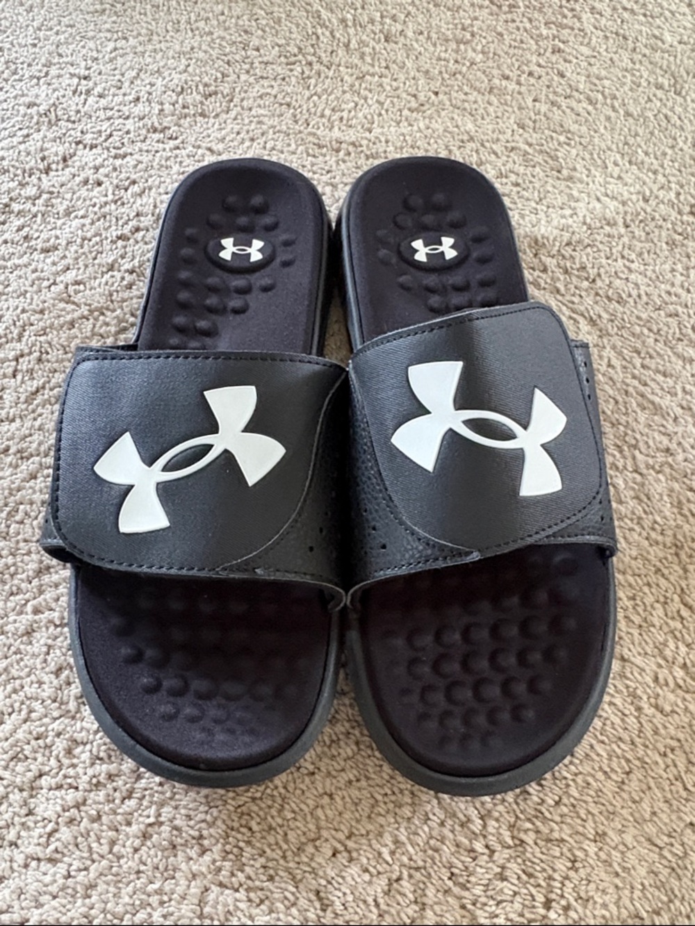 Under Armour Men’s Black Slide Sandals